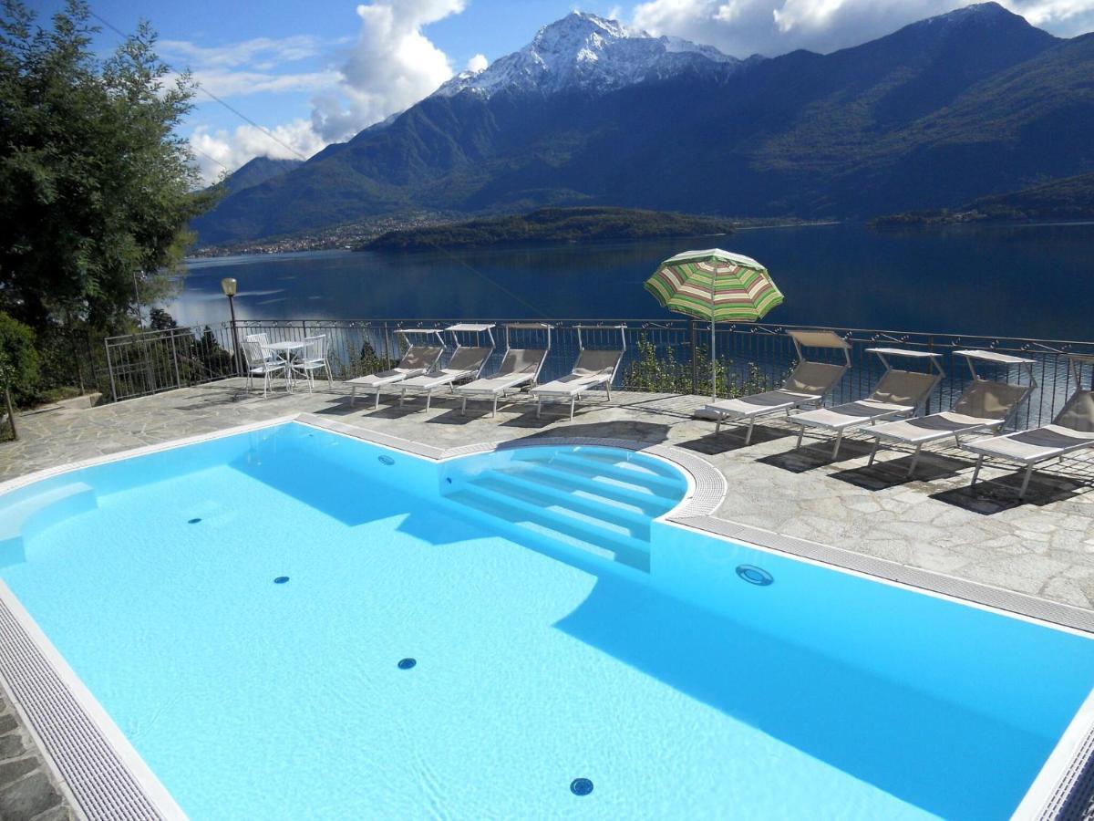 Wonderful Flat With Swimming Pool Lift And Garden Gravedona Exterior foto